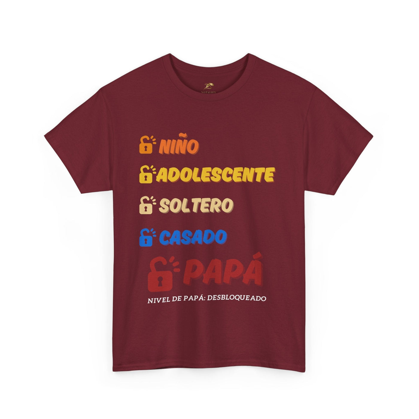 Spanish Dad Level Unlocked Tee for Men