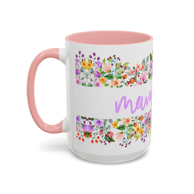 Mug, Floral Garden Beautiful Cute Mama Love Coffee Cup