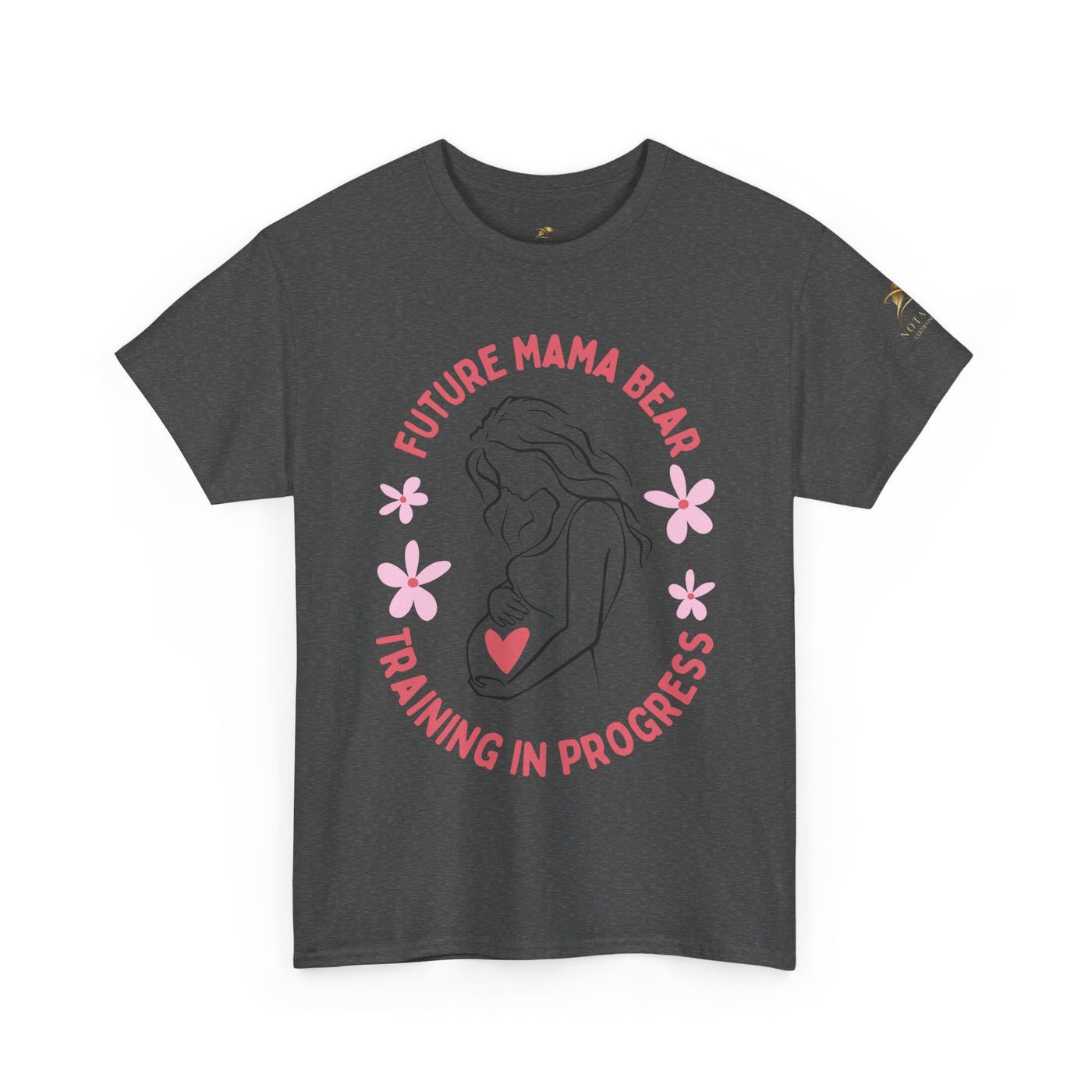 Maternity T-Shirt, Future Mama Bear, Training in Progress, Pregnancy Announcement Shirt, Baby Shower Gift, Gender Reveal Top, Mother's Day - NOTALIFY