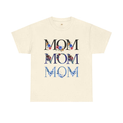 Cute Mom Tee, Personalized Mother Shirt, Family Gift, Mom Life Top, Mother's Day Present, Mommy Birthday Shirt - NOTALIFY