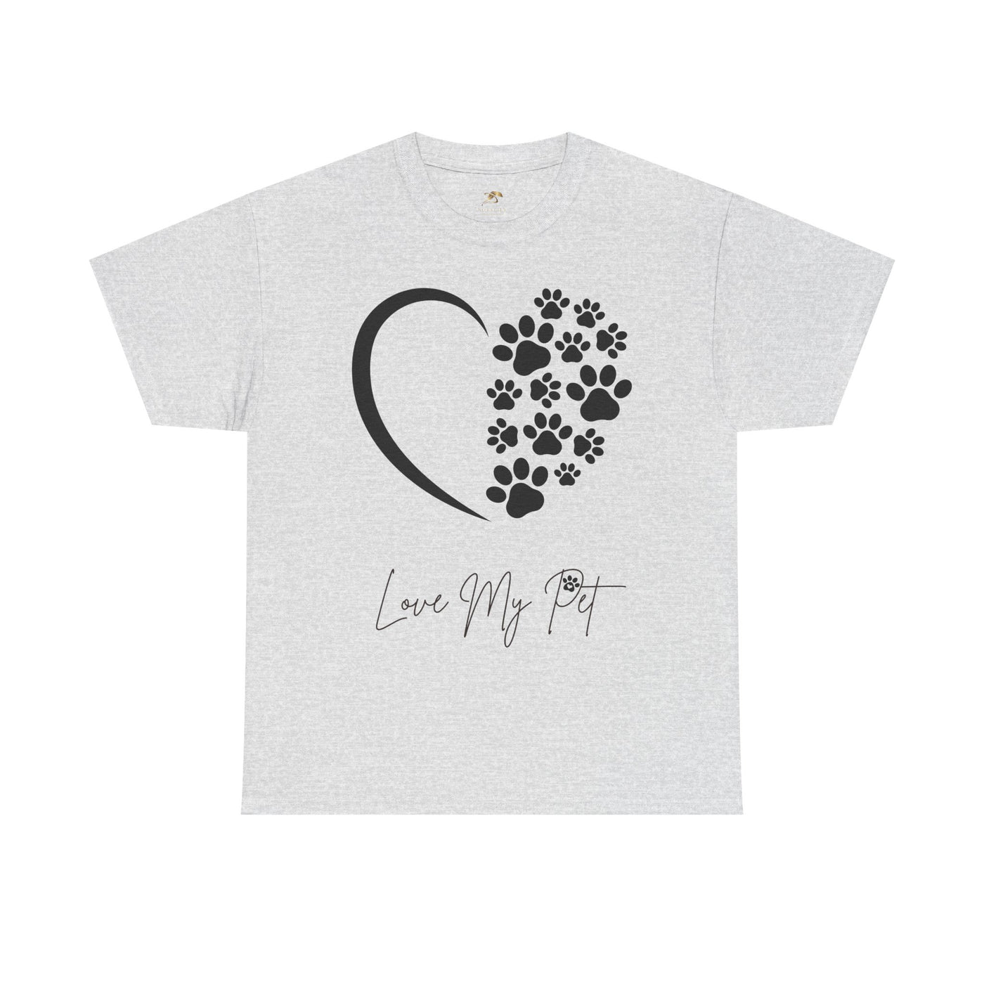 Pet Lover Unisex Heavy Cotton Tee, Love My Pet Shirt, Dog Cat Owner Gift, Animal Lover Apparel, Pet Tee - NOTALIFY