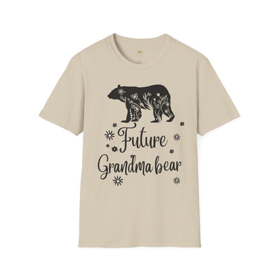 Future Grandma Bear Personalized T-Shirt, Pregnancy Announcement Gift, Custom Family Shirt, Baby Reveal Tee, Grandma Gift, abuela, grandma - NOTALIFY