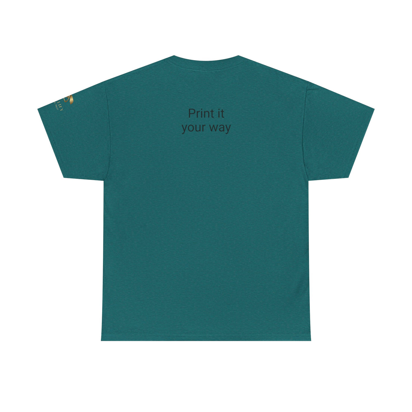 Colorful Unisex Heavy Cotton Tee with Joyful Message, Fun T-Shirt, Casual Wear, Gift for Friends, Summer Vibes, Festival Apparel - NOTALIFY