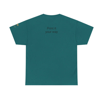 Colorful Unisex Heavy Cotton Tee with Joyful Message, Fun T-Shirt, Casual Wear, Gift for Friends, Summer Vibes, Festival Apparel - NOTALIFY