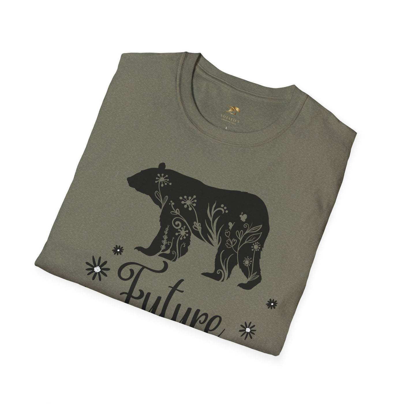 Future Grandma Bear Personalized T-Shirt, Pregnancy Announcement Gift, Custom Family Shirt, Baby Reveal Tee, Grandma Gift, abuela, grandma - NOTALIFY
