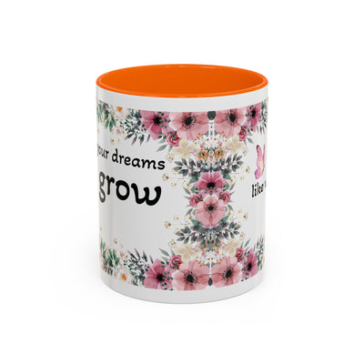 Mug, Inspirational Quote, Gift for Garden LOVERS, Wildflower Lover, Gardening Mug, Motivational Coffee Cup - NOTALIFY