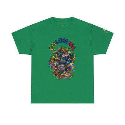 Colorful Unisex Heavy Cotton Tee with Joyful Message, Fun T-Shirt, Casual Wear, Gift for Friends, Summer Vibes, Festival Apparel - NOTALIFY
