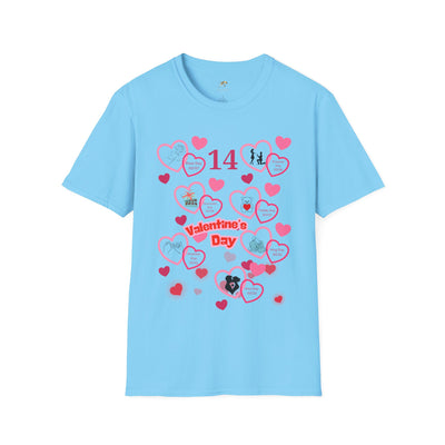 Valentines Week Love Unisex T-Shirt - Kiss Day Proposal Promise Hug Teddy Chocolate Tee Gift for Him - NOTALIFY