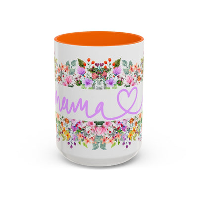 Mug, Floral Garden Beautiful Cute Mama Love Coffee Cup
