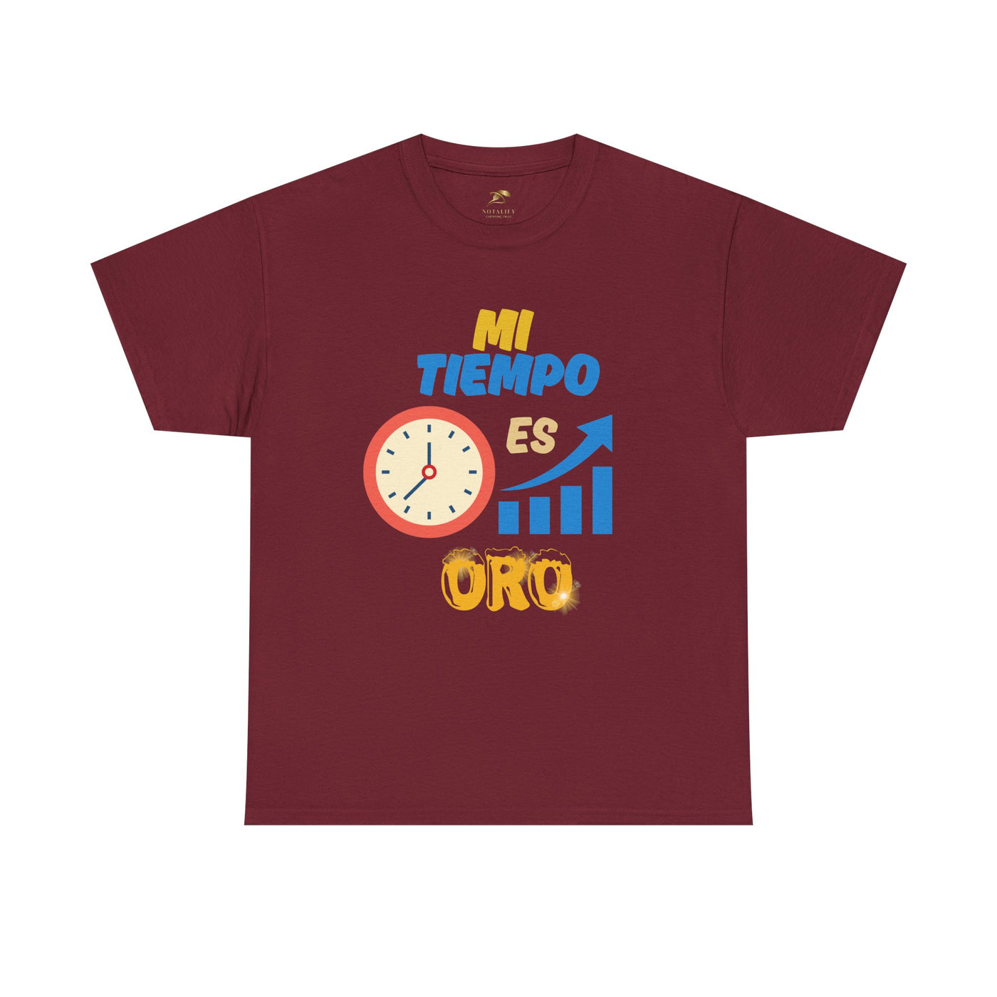 Mi Tiempo Es Oro Spanish Productivity T-Shirt | Time Management Motivational Tee | Entrepreneur Shirt | Focus and Hustle Shirt | Unisex