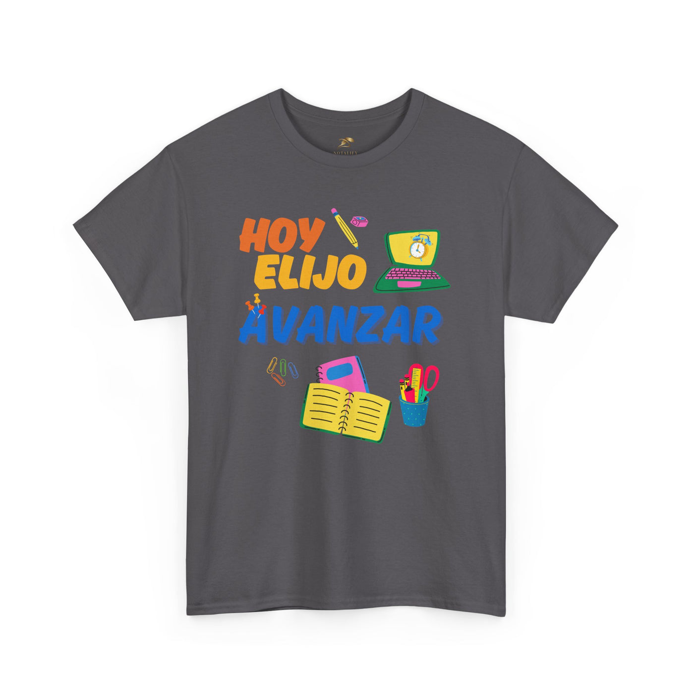 Hoy Elijo Avanzar Spanish Motivational T-Shirt | Back to School Teacher Tee | Growth Mindset Shirt | Spanish Student Gift | Unisex Tee