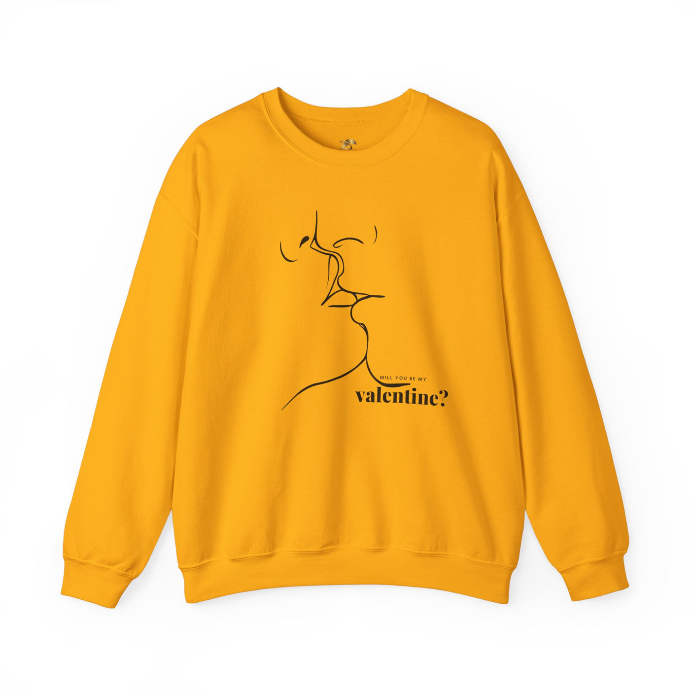 Valentines Couples KISSING Unisex Sweatshirt, Heart Fixed Enamorados, Sexy Romantic Gift, Will you be my VALENTINES, Valentines Day - NOTALIFY