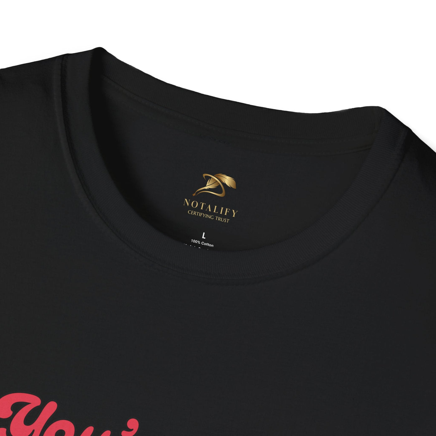 Unisex softstyle Valentine's Day T-shirt featuring "You've got my heart" design in high-quality cotton.