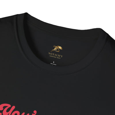 Unisex softstyle Valentine's Day T-shirt featuring "You've got my heart" design in high-quality cotton.