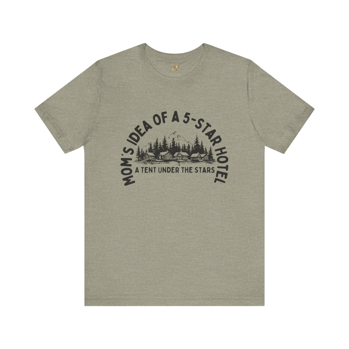 Nature Lover Unisex Tee, Mom's 5-Star Hotel Camping Shirt, Adventure Apparel, Family Camping Gear, Fun Outdoor Gift, Comfortable Shirts, MOM - NOTALIFY