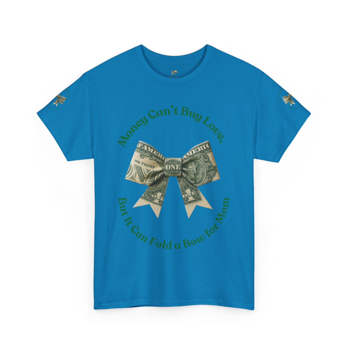 Mother's Day Money Bow Unisex Tee, Love for Mom, Gift for Her, Mother's Day Shirt, Funny Mom Tee, Mom makes Money, Mom but it all for me - NOTALIFY