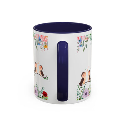 Mug, Inspirational Ceramic Cup w/ Flower Design, Bloom where you are planted, Gift for her/him, Quote Tea Mug, Home Office Decor, - NOTALIFY