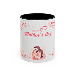 Cute Hearts Mug – Mother's Day Gift for Mom, Tea & Coffee Cup