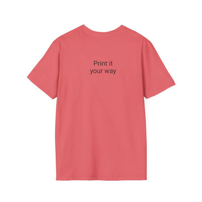 Pi Day Unisex Softstyle T-Shirt, Math Geek Gift, Irrationally Awesome 