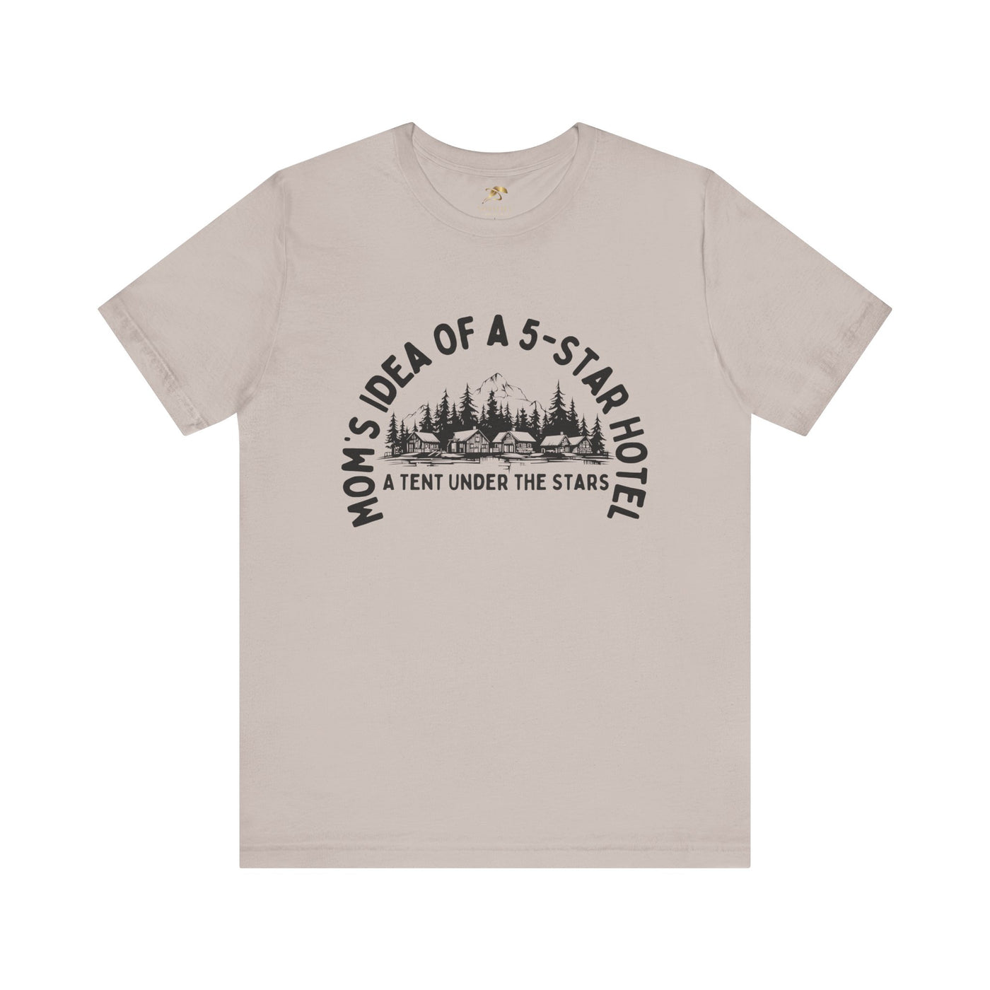 Nature Lover Unisex Tee, Mom's 5-Star Hotel Camping Shirt, Adventure Apparel, Family Camping Gear, Fun Outdoor Gift, Comfortable Shirts, MOM - NOTALIFY