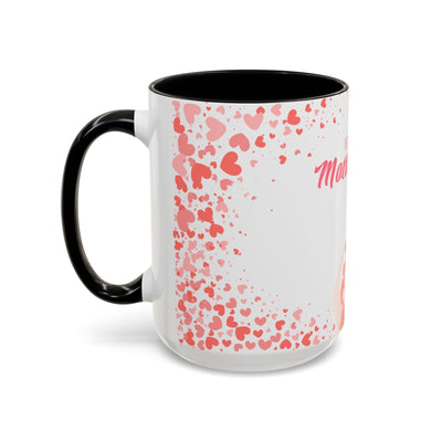 Cute Hearts Mug – Mother's Day Gift for Mom, Tea & Coffee Cup