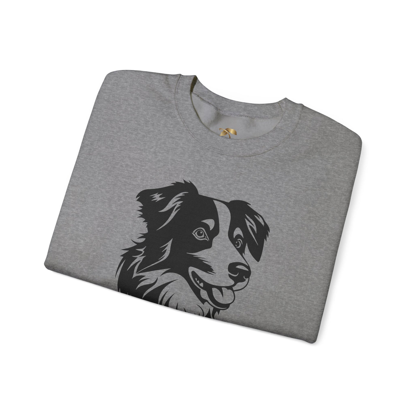 Collie Lover Sweatshirt, Pet's Name Personalized Gift Idea, Collie Dog Owner Apparel, Custom Dog Paw Print Jumper, Comfy Crewneck - NOTALIFY