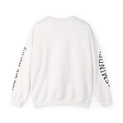 You are Enough Hearts Love Sweatshirt - Unisex Heavy Blend Crewneck, Gift for Him Her, Ultimate Comfort, Every Season, Unisex Sweatshirt - NOTALIFY