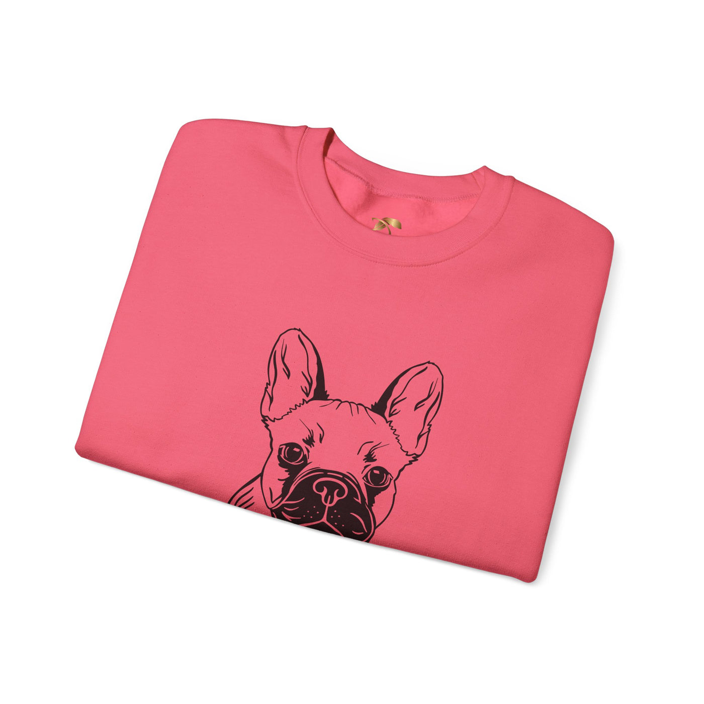 Frenchie Dog Lover Sweatshirt, Pet's Name Personalized Gift Idea, Frenchie Dog Owner Apparel, Custom Dog Paw Print Jumper, Comfy Crewneck