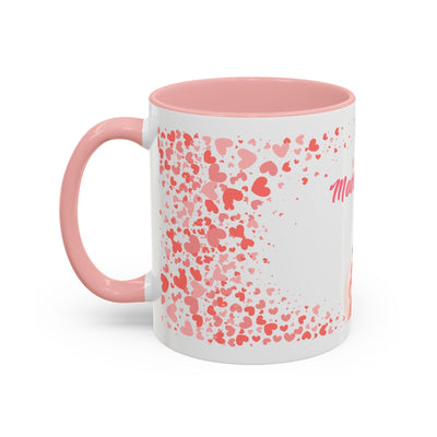 Cute Hearts Mug – Mother's Day Gift for Mom, Tea & Coffee Cup