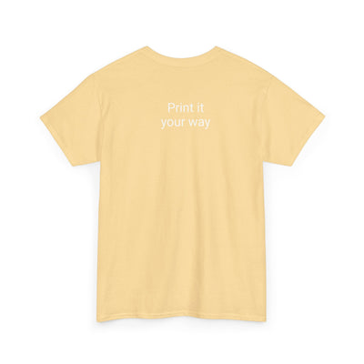 Expresso Yourself coffee T-shirt with funny design for espresso lovers.