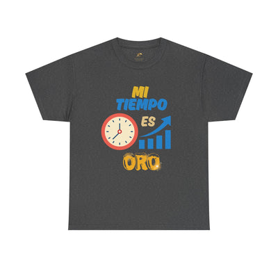 Mi Tiempo Es Oro Spanish Productivity T-Shirt | Time Management Motivational Tee | Entrepreneur Shirt | Focus and Hustle Shirt | Unisex
