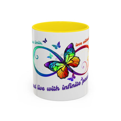 Show your drive with our "Live with Infinite Passion" tee and mug—idea