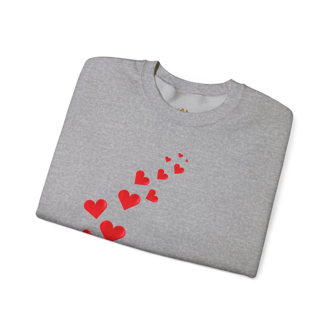 You are Enough Hearts Love Sweatshirt - Unisex Heavy Blend Crewneck, Gift for Him Her, Ultimate Comfort, Every Season, Unisex Sweatshirt - NOTALIFY
