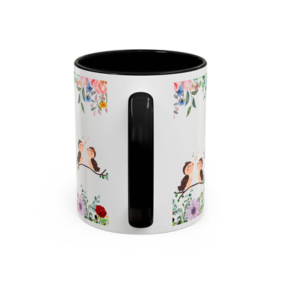 Mug, Inspirational Ceramic Cup w/ Flower Design, Bloom where you are planted, Gift for her/him, Quote Tea Mug, Home Office Decor, - NOTALIFY