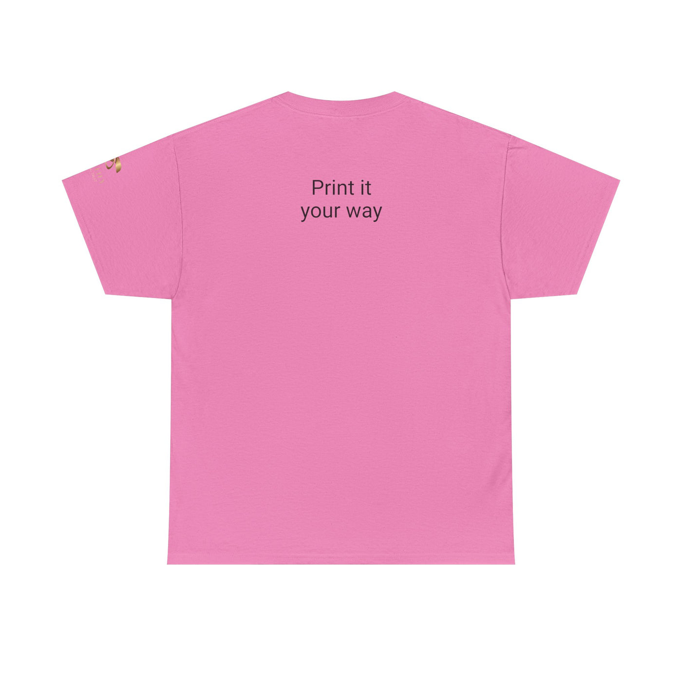 Colorful Unisex Heavy Cotton Tee with Joyful Message, Fun T-Shirt, Casual Wear, Gift for Friends, Summer Vibes, Festival Apparel - NOTALIFY