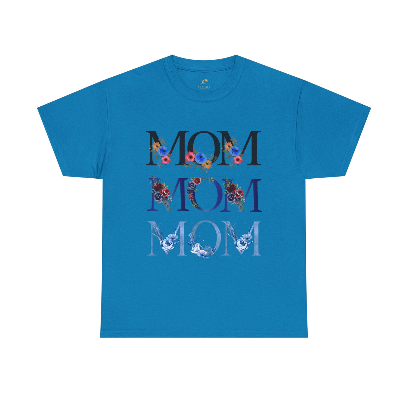 Cute Mom Tee, Personalized Mother Shirt, Family Gift, Mom Life Top, Mother's Day Present, Mommy Birthday Shirt - NOTALIFY