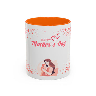 Cute Hearts Mug – Mother's Day Gift for Mom, Tea & Coffee Cup