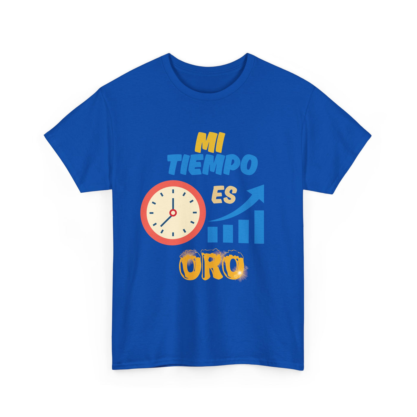 Mi Tiempo Es Oro Spanish Productivity T-Shirt | Time Management Motivational Tee | Entrepreneur Shirt | Focus and Hustle Shirt | Unisex