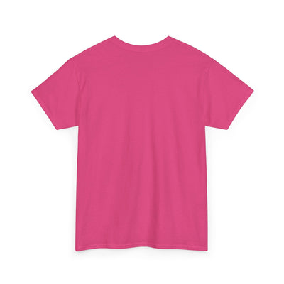 Unisex pink T-shirt with retro "Be Kind, Rewind Often" design, 90s nostalgia style.