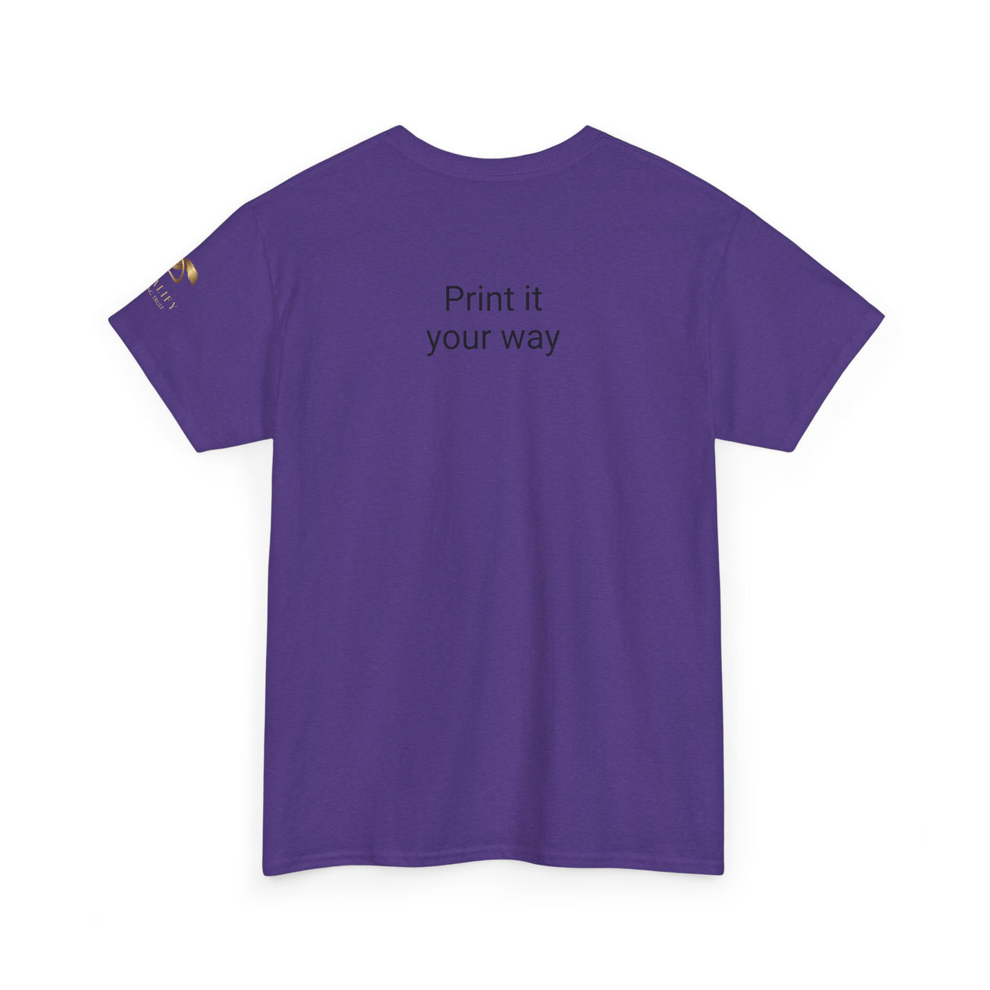 Colorful Unisex Heavy Cotton Tee with Joyful Message, Fun T-Shirt, Casual Wear, Gift for Friends, Summer Vibes, Festival Apparel - NOTALIFY