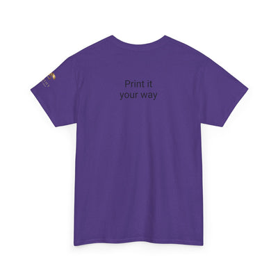 Colorful Unisex Heavy Cotton Tee with Joyful Message, Fun T-Shirt, Casual Wear, Gift for Friends, Summer Vibes, Festival Apparel - NOTALIFY