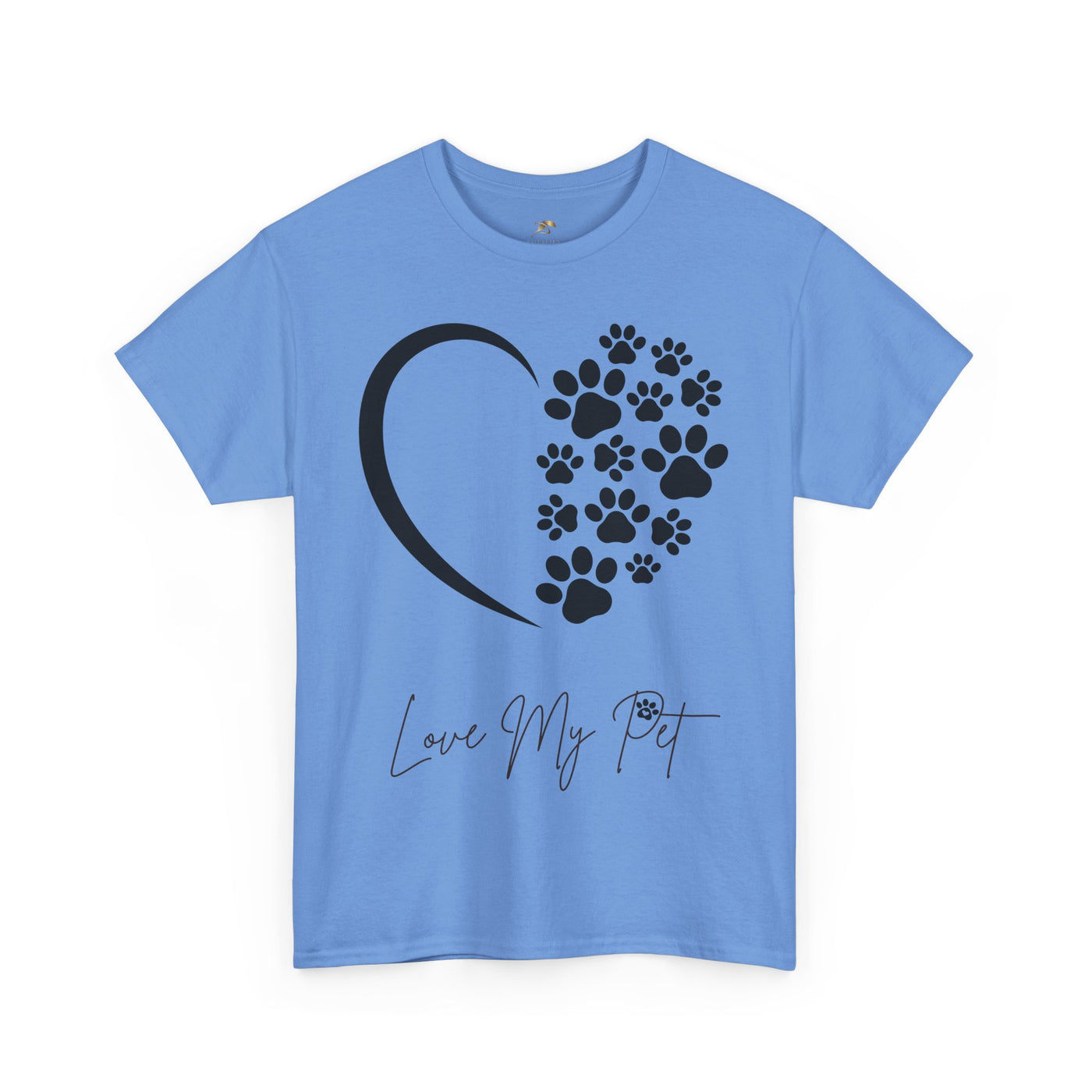 Pet Lover Unisex Heavy Cotton Tee, Love My Pet Shirt, Dog Cat Owner Gift, Animal Lover Apparel, Pet Tee - NOTALIFY