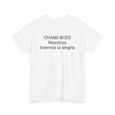 Colorful Unisex Heavy Cotton Tee with Joyful Message, Fun T-Shirt, Cas