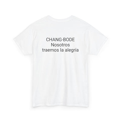 Colorful Unisex Heavy Cotton Tee with Joyful Message, Fun T-Shirt, Cas