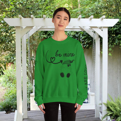 BE MINE Gnome Unisex Sweatshirt, Cozy Crewneck Jumper, Soft Pullover, Gender-Neutral Sweater, Casual Winter Shirt - NOTALIFY