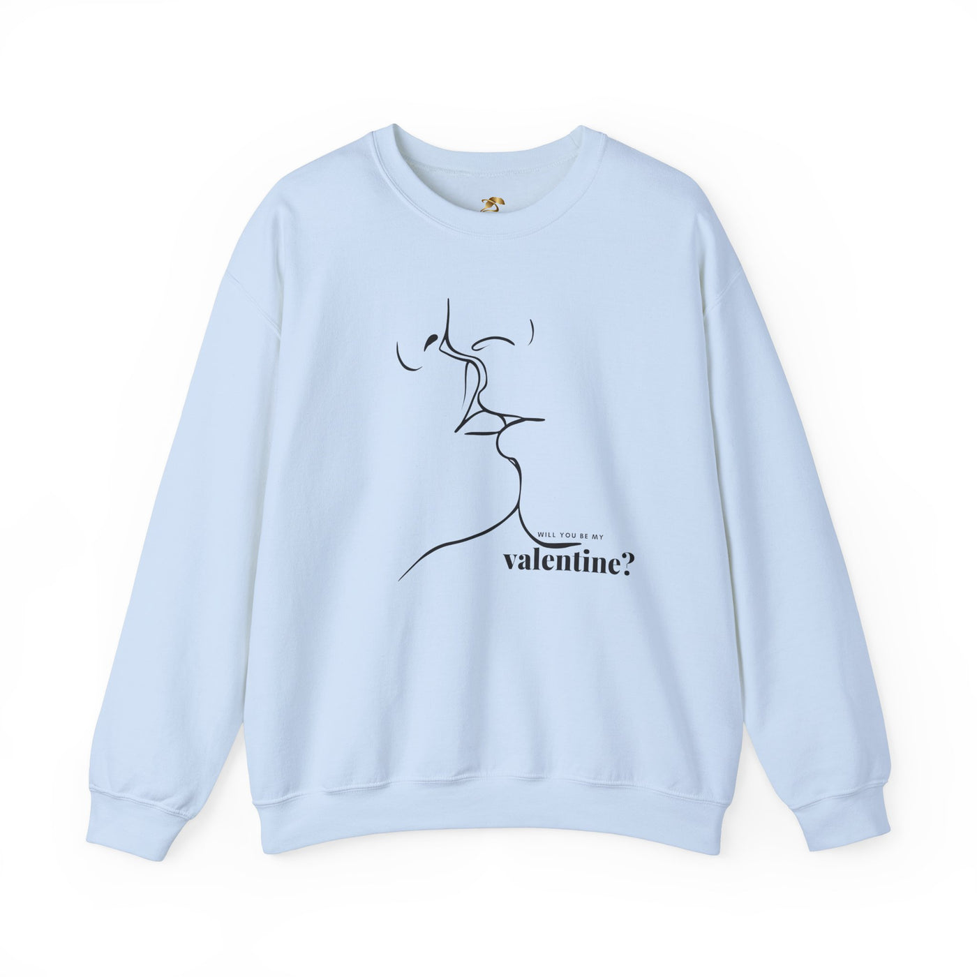 Valentines Couples KISSING Unisex Sweatshirt, Heart Fixed Enamorados, Sexy Romantic Gift, Will you be my VALENTINES, Valentines Day - NOTALIFY