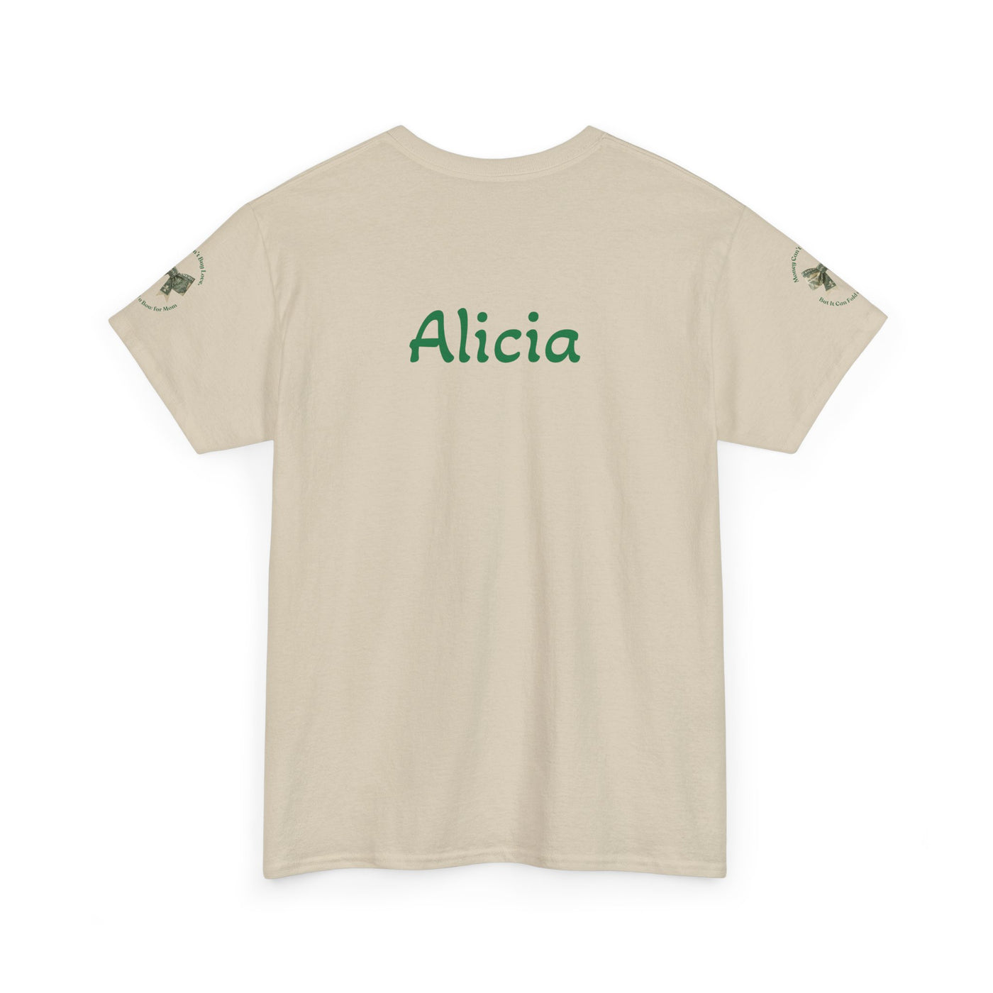 Mother's Day Money Bow Unisex Tee, Love for Mom, Gift for Her, Mother's Day Shirt, Funny Mom Tee, Mom makes Money, Mom but it all for me - NOTALIFY