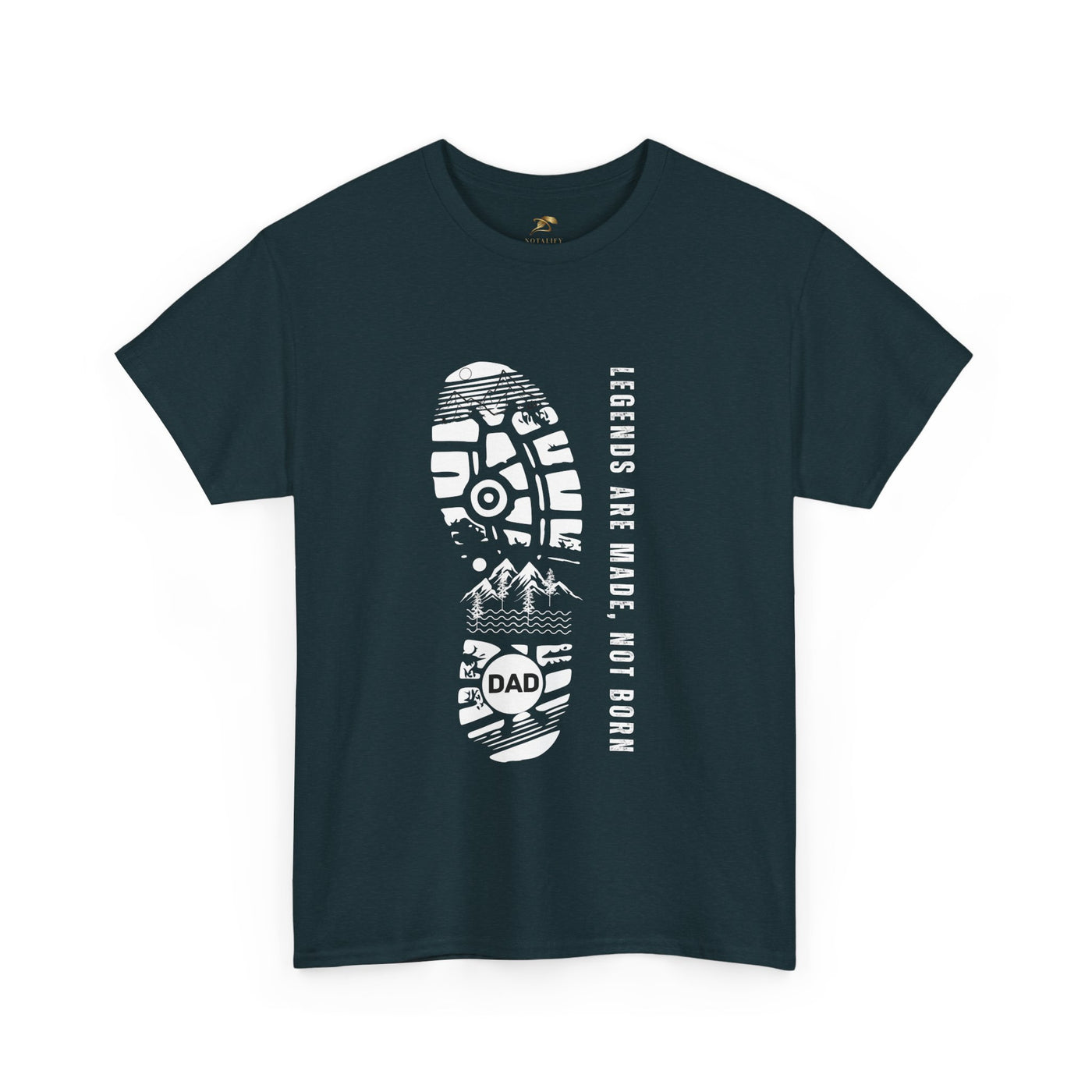 Legends Are Made Not Born Dad Shirt | Fathers Day Gift | Inspirational Daddy T-Shirt | Legendary Dad Tee | Gift for Father Husband Grandpa