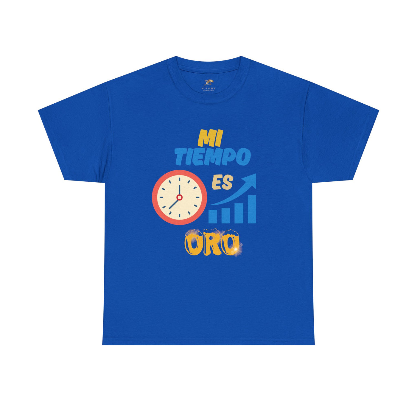 Mi Tiempo Es Oro Spanish Productivity T-Shirt | Time Management Motivational Tee | Entrepreneur Shirt | Focus and Hustle Shirt | Unisex