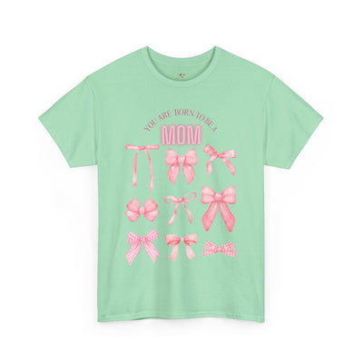 Cute Mom Tee, Personalized Mother Shirt, Family Gift, Mom Life Top, Mother's Day Present, Mommy Birthday Shirt - NOTALIFY